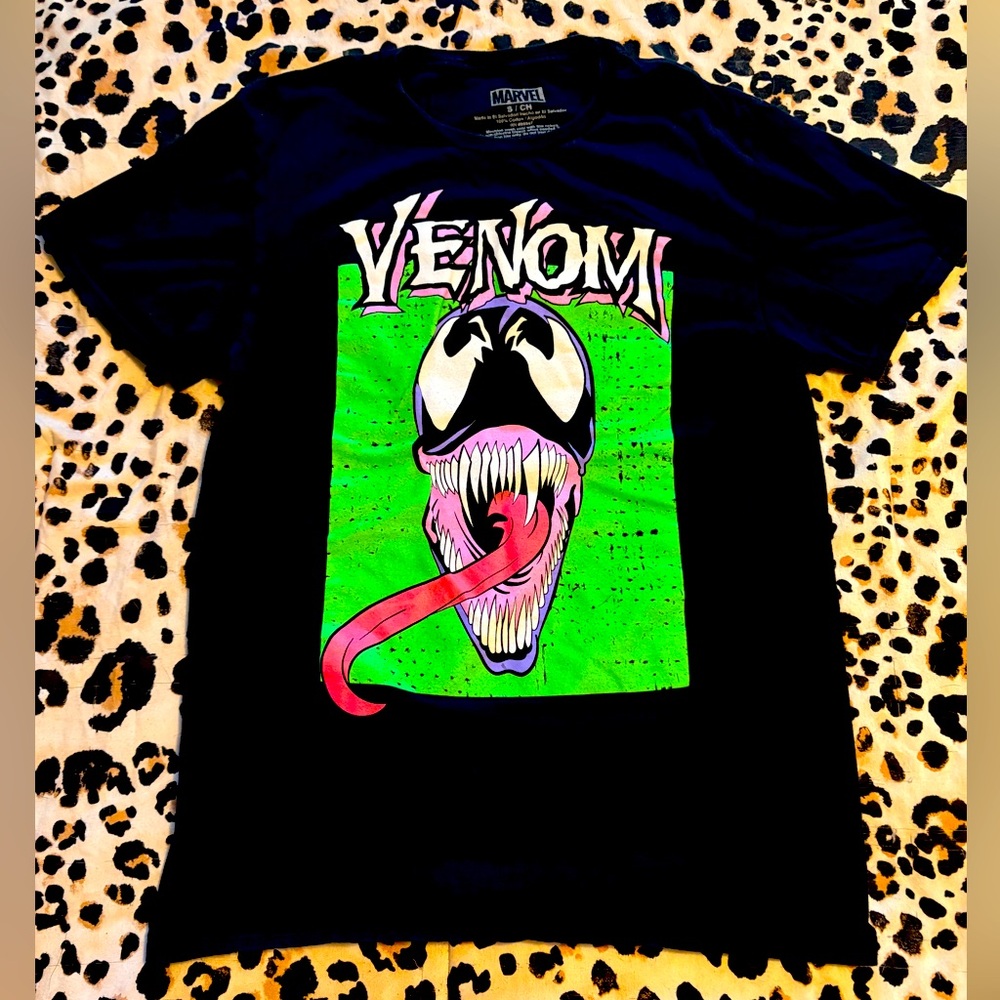 Marvel Venom Black and Green Tee